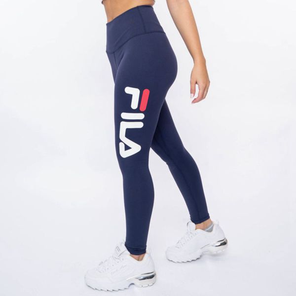 Leggins Fila Mujer Azul Marino - Asher - España 149785CZT